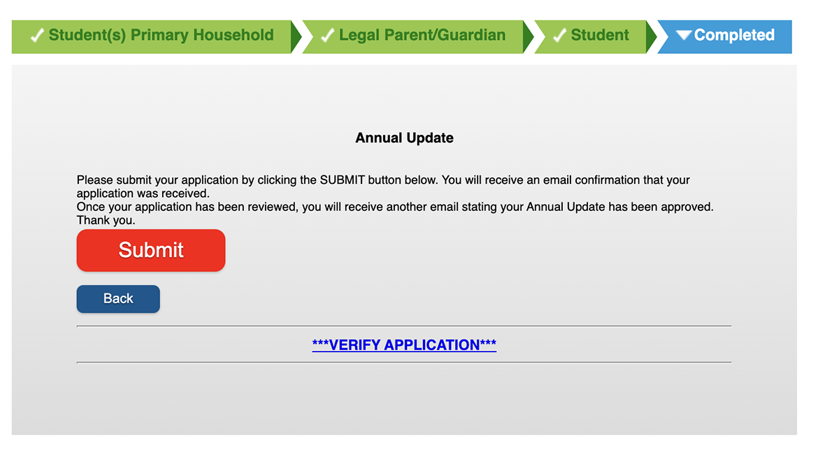 Submit Annual Update 